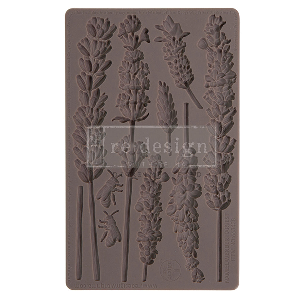 Silikonformen | Redesign - Decor Mould - Lavender Harvest