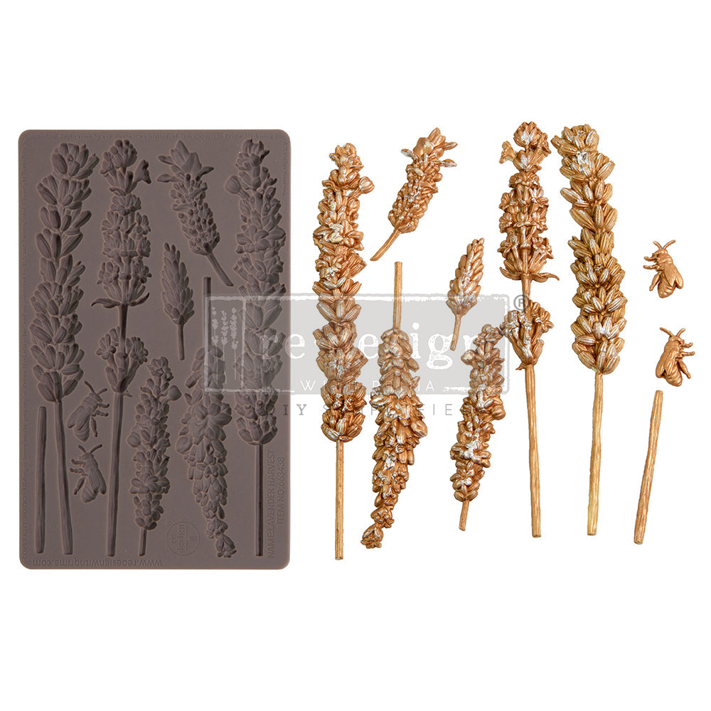 Silikonformen | Redesign - Decor Mould - Lavender Harvest