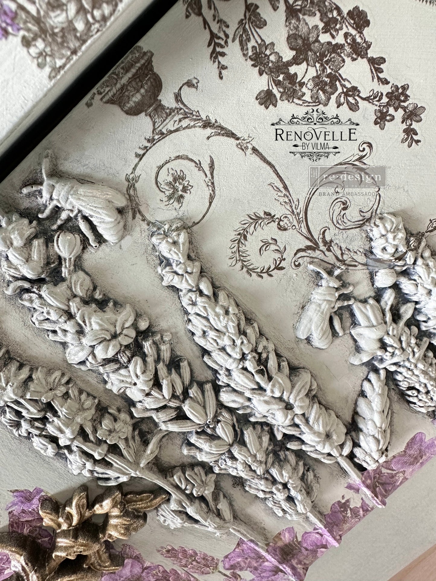 Silikonformen | Redesign - Decor Mould - Lavender Harvest