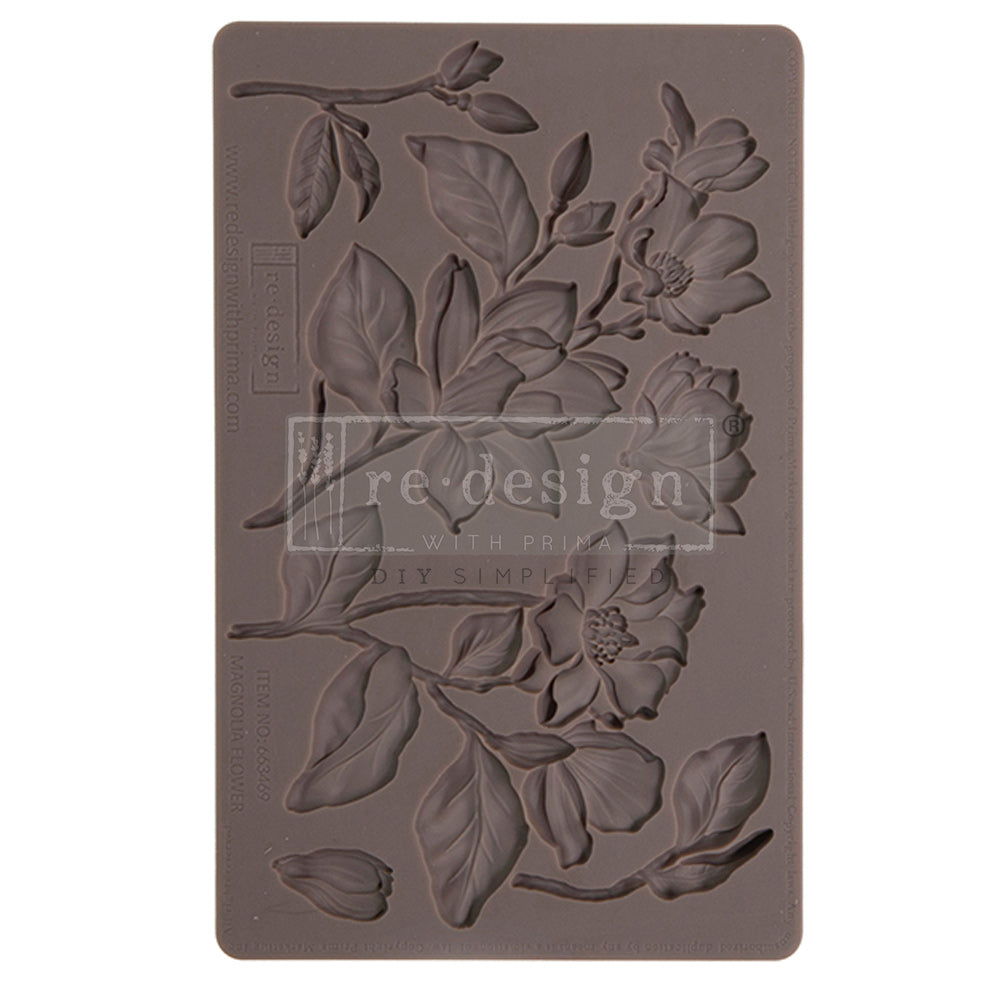 Silikonformen | Redesign - Decor Mould - Magnolia Blooms