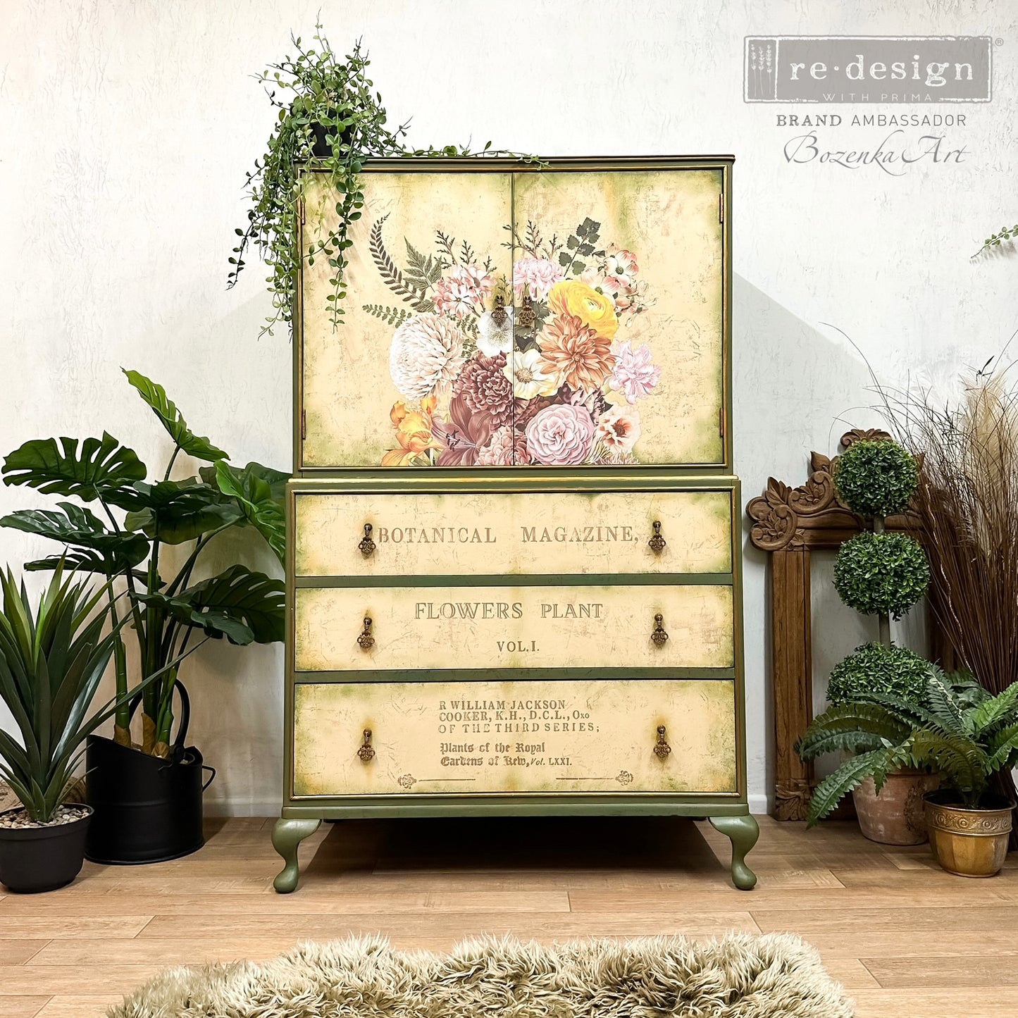 Transferfolien | Redesign Transfer - Woodland Floral - Kacha