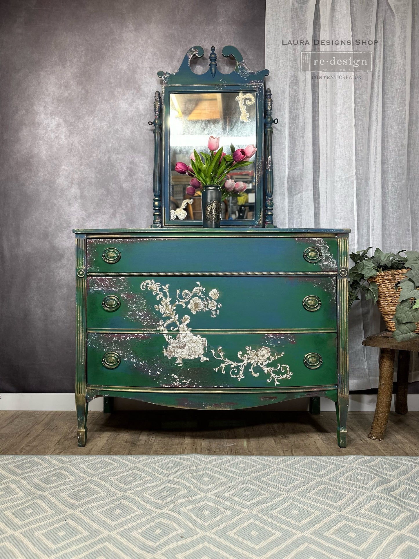 Transferfolien | Redesign Transfer - Alaina Toile