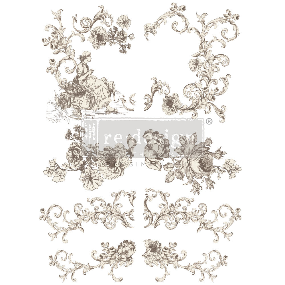 Transferfolien | Redesign Transfer - Alaina Toile