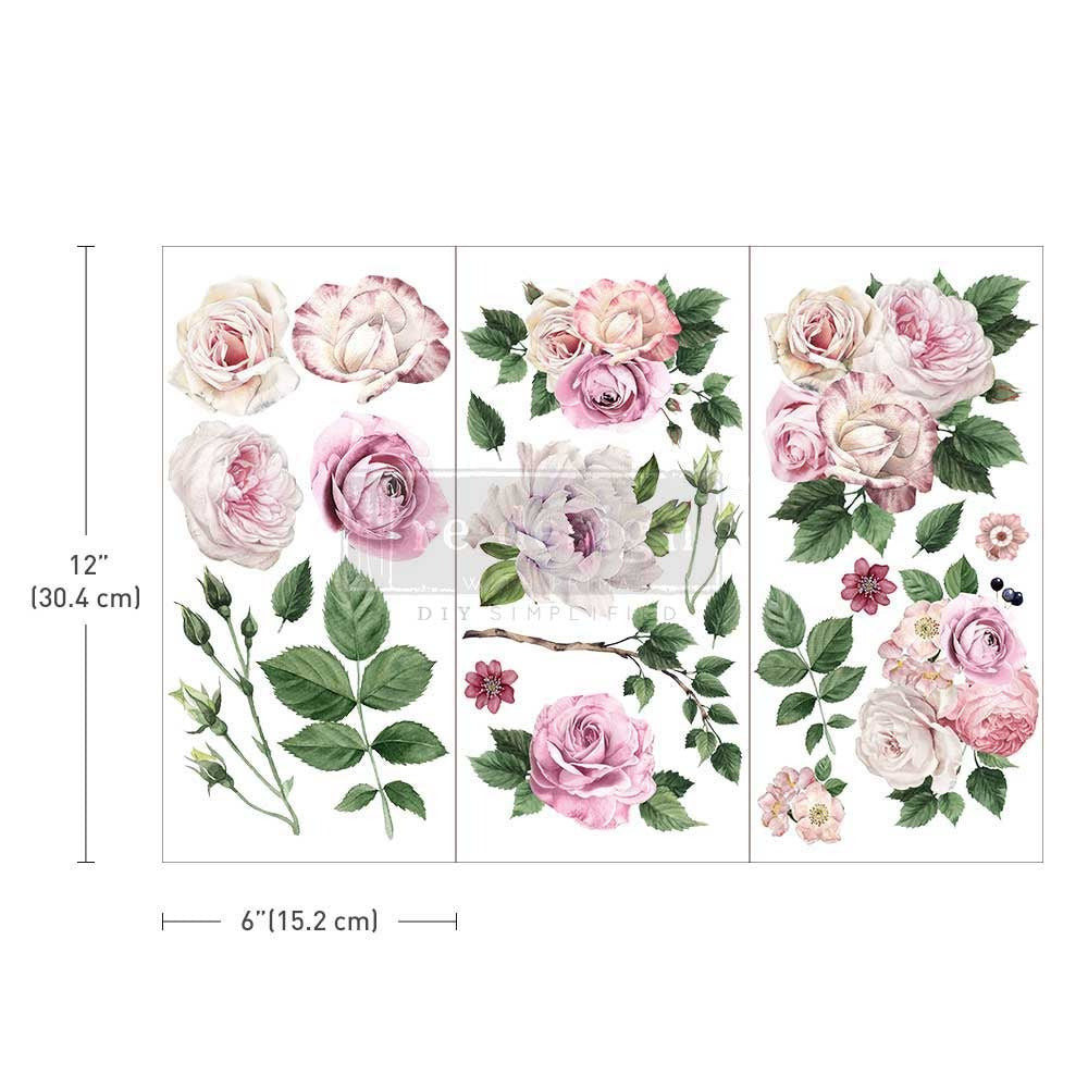 Transferfolien | Redesign Transfer - Delicate Roses
