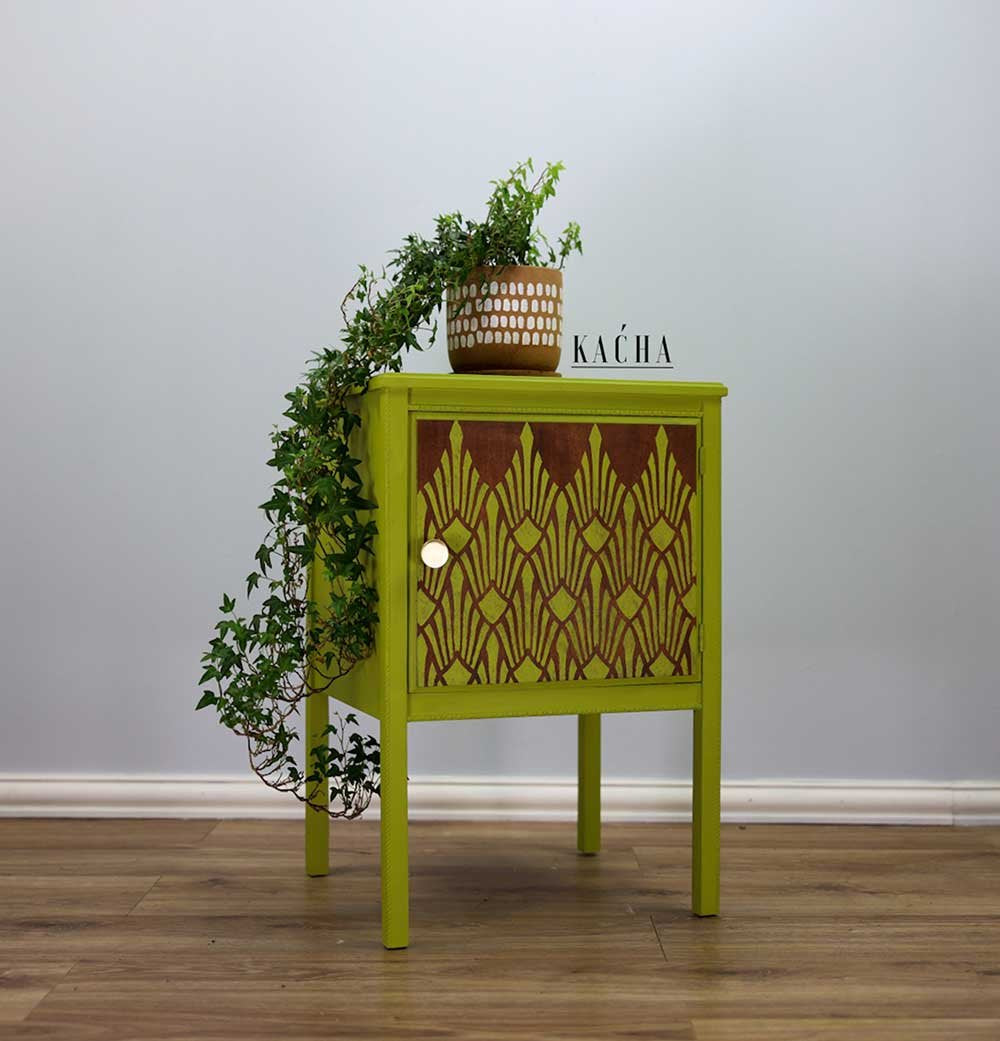 XXL-Schablonen | Redesign Stencil - Kacha - Sun Lit Diamonds
