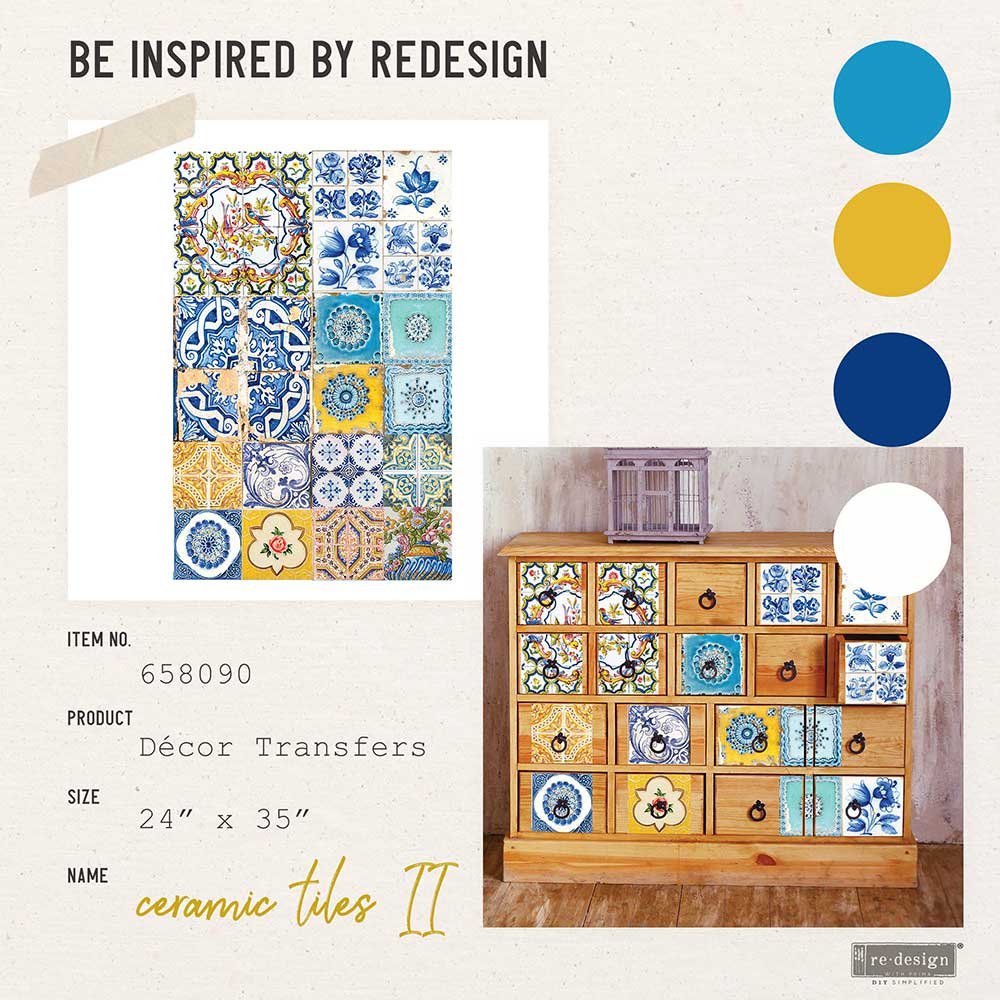 Transferfolien | Redesign Transfer - Ceramic Tiles II