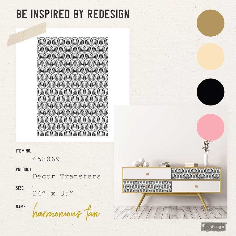 Transferfolien | Redesign Transfer - Harmonious Fan
