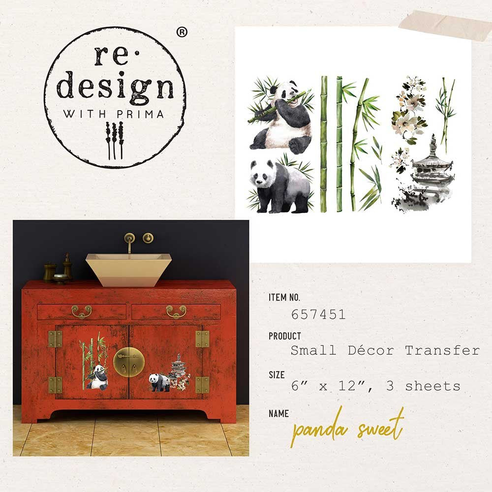 Transferfolien | Redesign Transfer - Panda Sweet