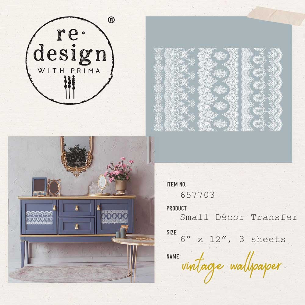 Transferfolien | Redesign Transfer - Vintage Wallpaper