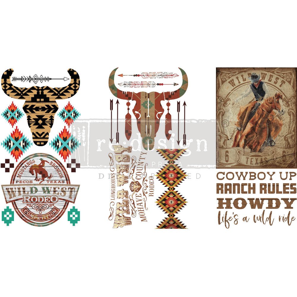 Transferfolien | Redesign Transfer - Wild West