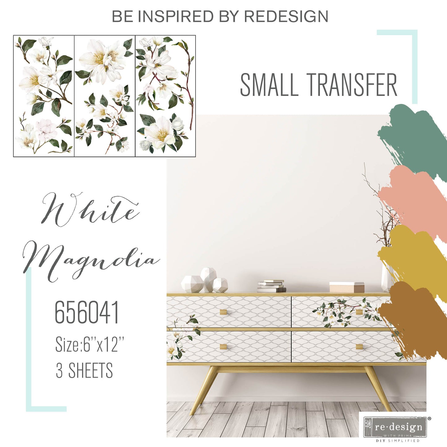 Transferfolien | Redesign Transfer - White Magnolia