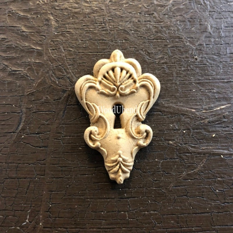 Hochkant Dekore und Holzverzierungen für Möbel WoodUbend Keyhole WUB0990