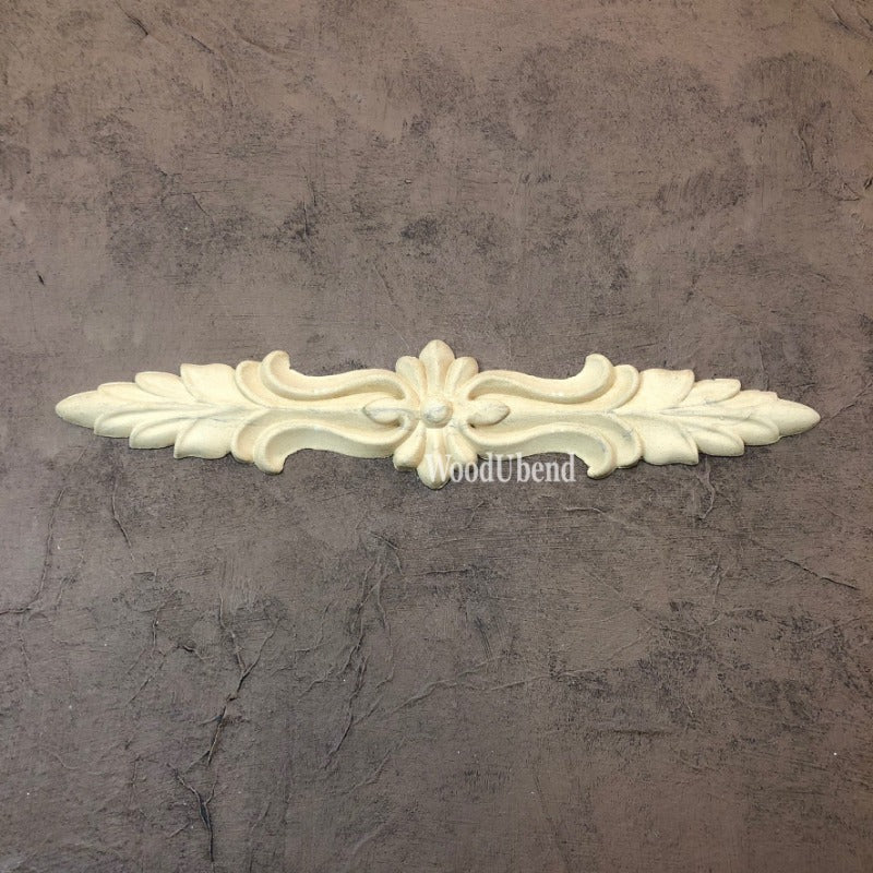 WoodUbend Pediment WUB1346 Holzverzierung zum Schmücken von Möbeln oder Einrichtungen
