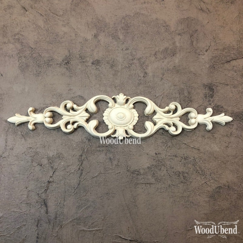 RANKENWERK | Längliche Dekore | WoodUbend Pediment WUB1374