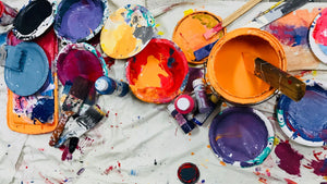 Acrylfarbe