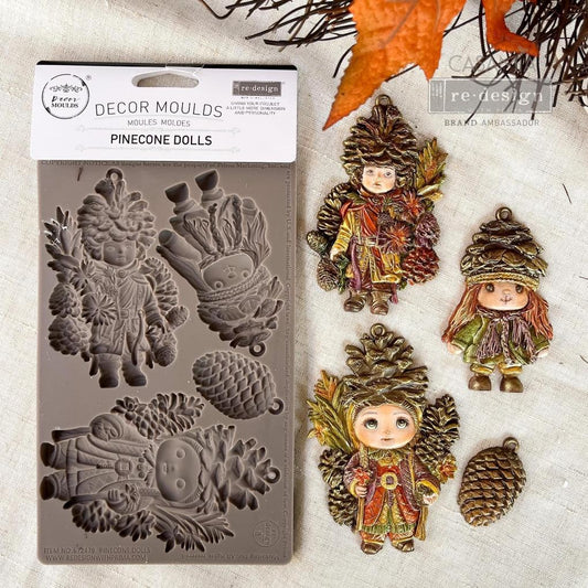 Silikonformen | Redesign - Decor Mould - Pinecone Dolls