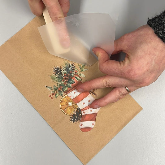 24 blanko Adventskalender- oder Geschenk Tüten