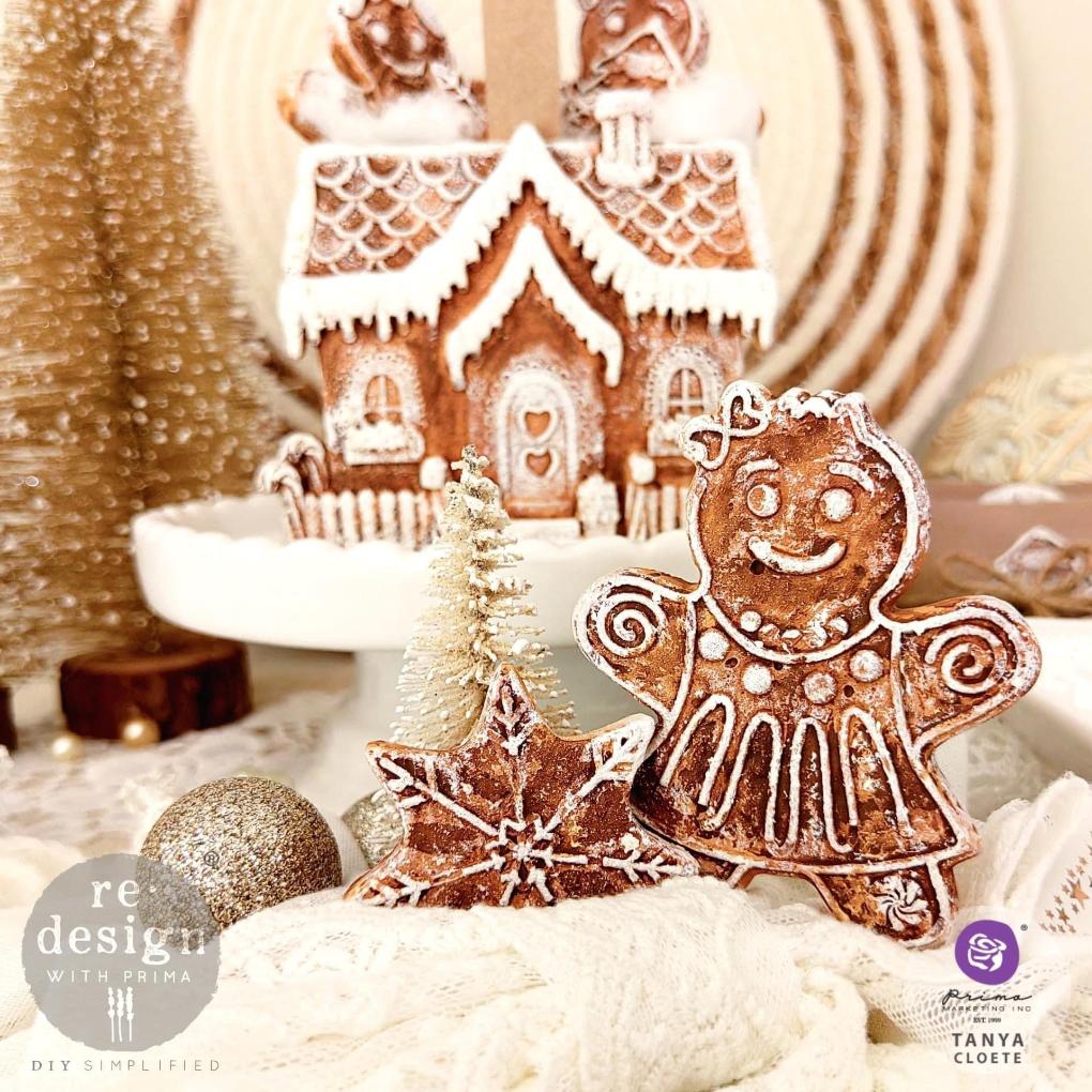 Silikonformen | Redesign - Decor Mould - Festive Gingerbread Treats