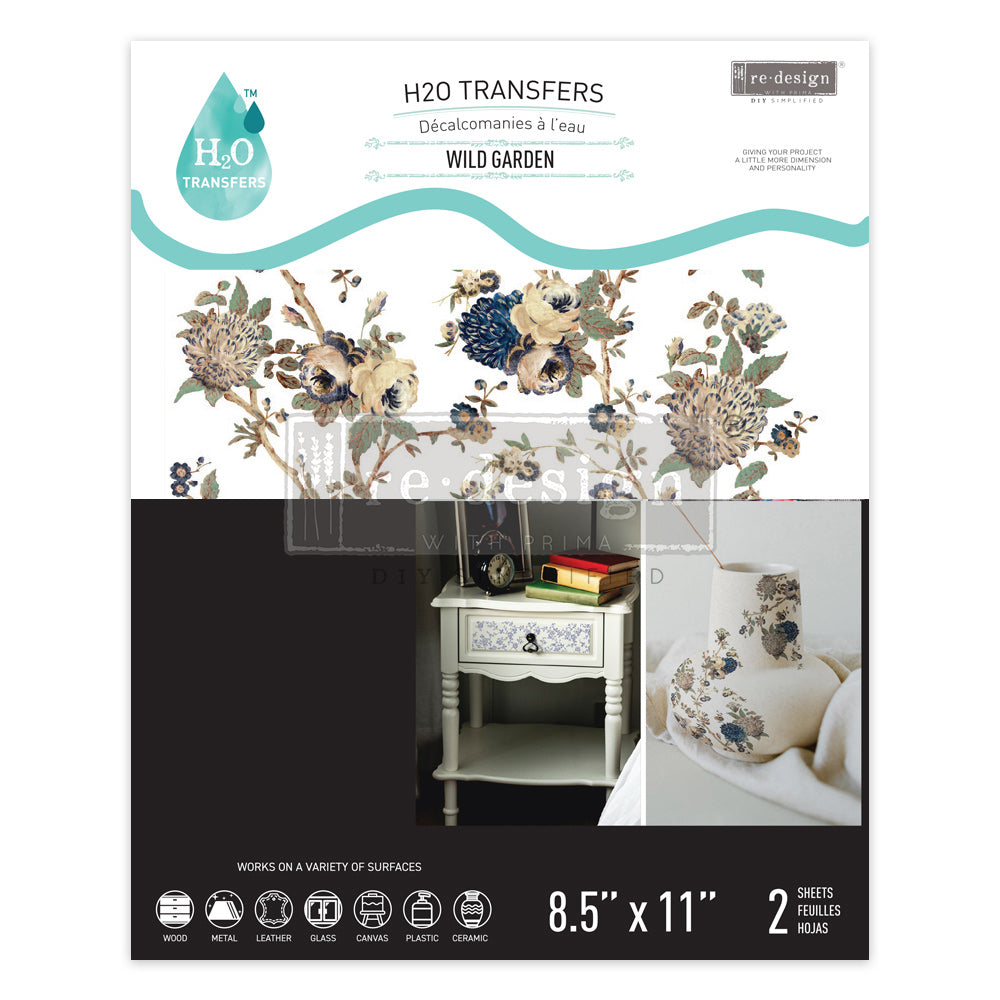 Transferfolien H2O | Redesign Transfer - Wild Garden