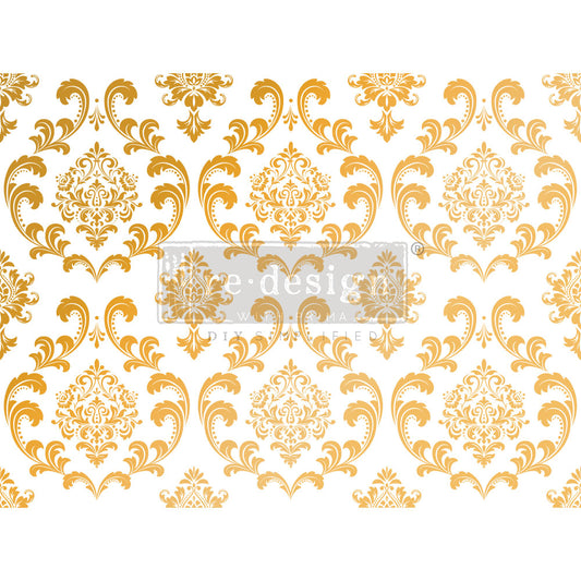 Transferfolien | Redesign Transfer - House of Damask - Goldfoil Kacha