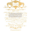 Transferfolien | Redesign Transfer - Perfume Notes - Goldfoil Kacha