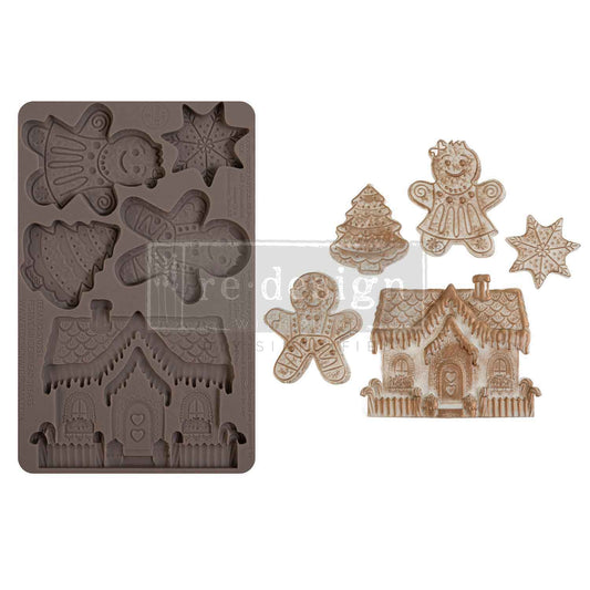 Silikonformen | Redesign - Decor Mould - Festive Gingerbread Treats