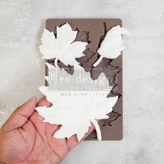 Silikonformen | Redesign - Decor Mould - Falling Leaves Fantasy