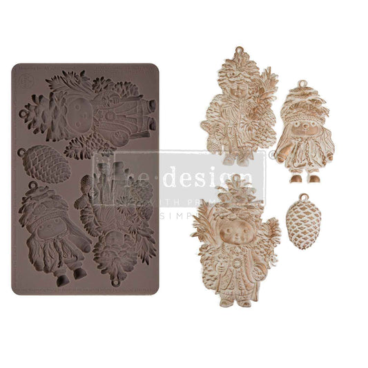 Silikonformen | Redesign - Decor Mould - Pinecone Dolls