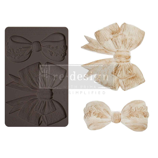 Silikonformen | Redesign - Decor Mould - Vintage Opulence Bow