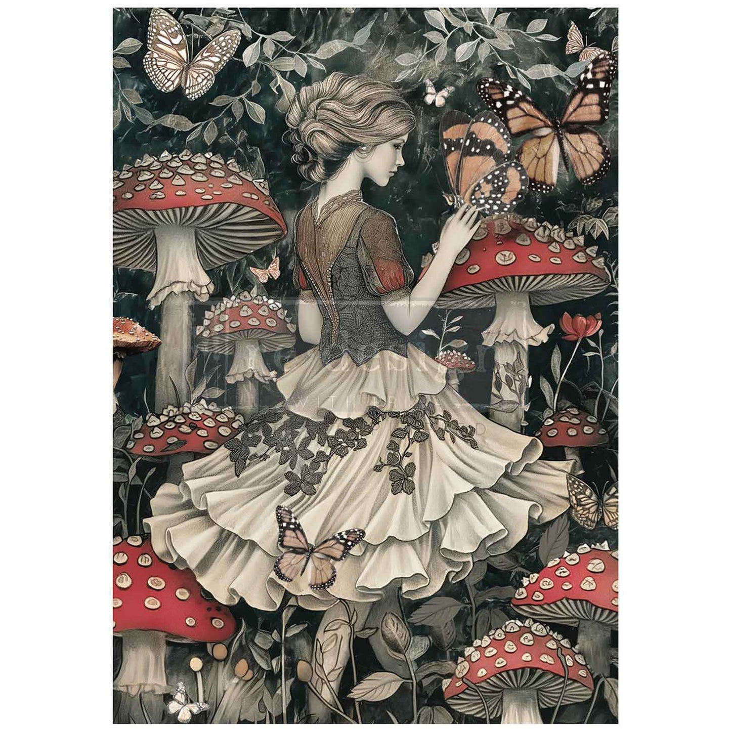 Decoupage Papier | Redesign - Enigmatic Realm - DIN A1