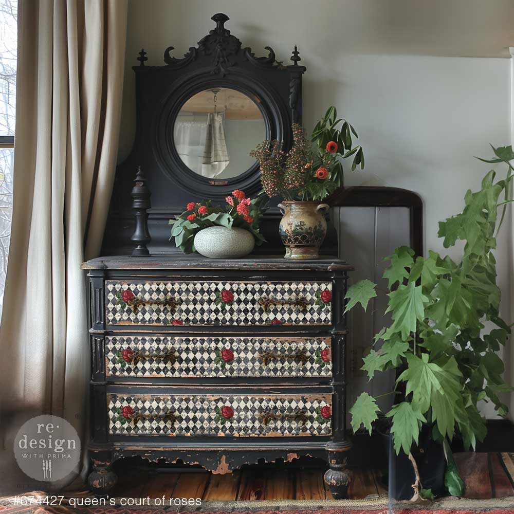 Decoupage Papier | Redesign - Queen's Court of Roses