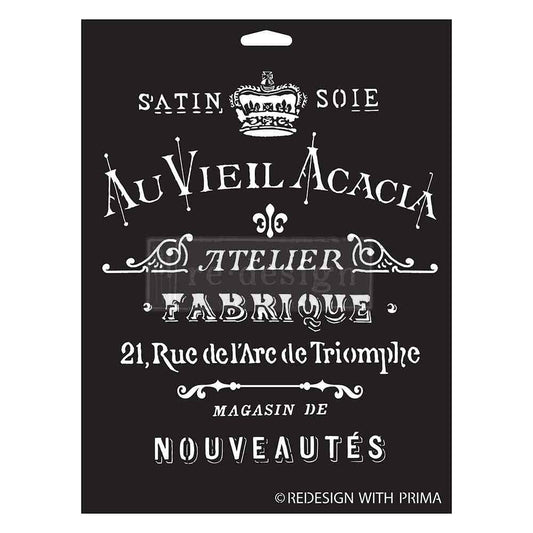 Schablonen | Redesign Stencil - Satin Soie