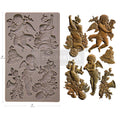Silikonformen | Redesign - Decor Mould - Angelic Floral Noel