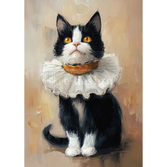 Decoupage Papier | Redesign - Whiskers In Oil DIN A3
