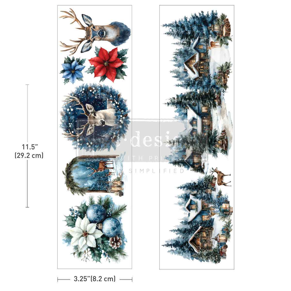 Transferfolien | Redesign Luxe Transfer - Blue Ridge Winter