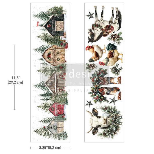 Transferfolien | Redesign Luxe Transfer - Christmas On The Farm