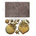 Silikonformen | Redesign - Decor Mould - Evergreen Antler Emblem