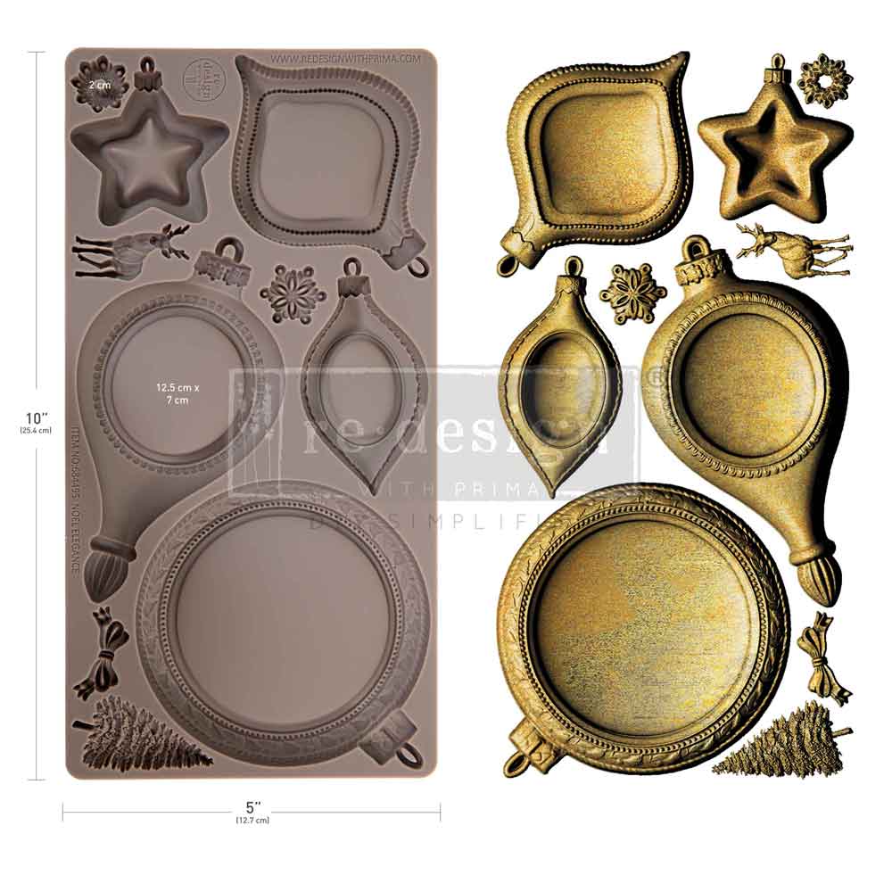 Silikonformen | Redesign - Decor Mould - Noel Elegance