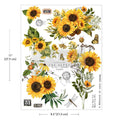 Transferfolien H2O | Redesign Transfer - Rustic Amber Petals