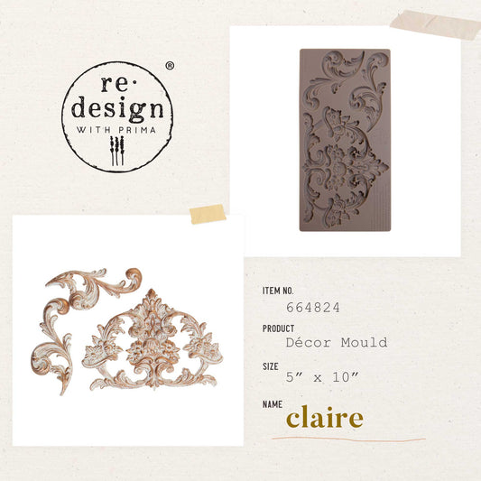 Silikonformen | Redesign - Decor Mould - Claire