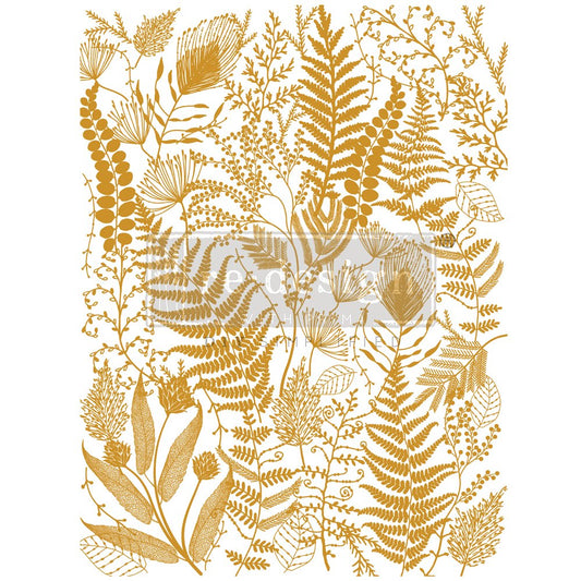 Transferfolien | Redesign Transfer - Foliage Finesse - Goldfoil Kacha