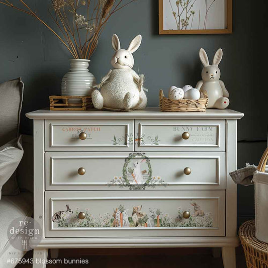 Transferfolien | Redesign Transfer - Blossom Bunnies