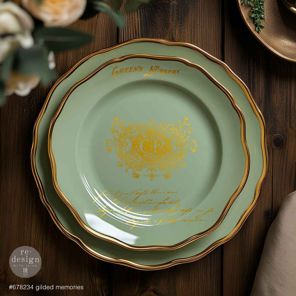 Transferfolien H2O | Redesign Transfer - Gilded Memories - Goldfolie