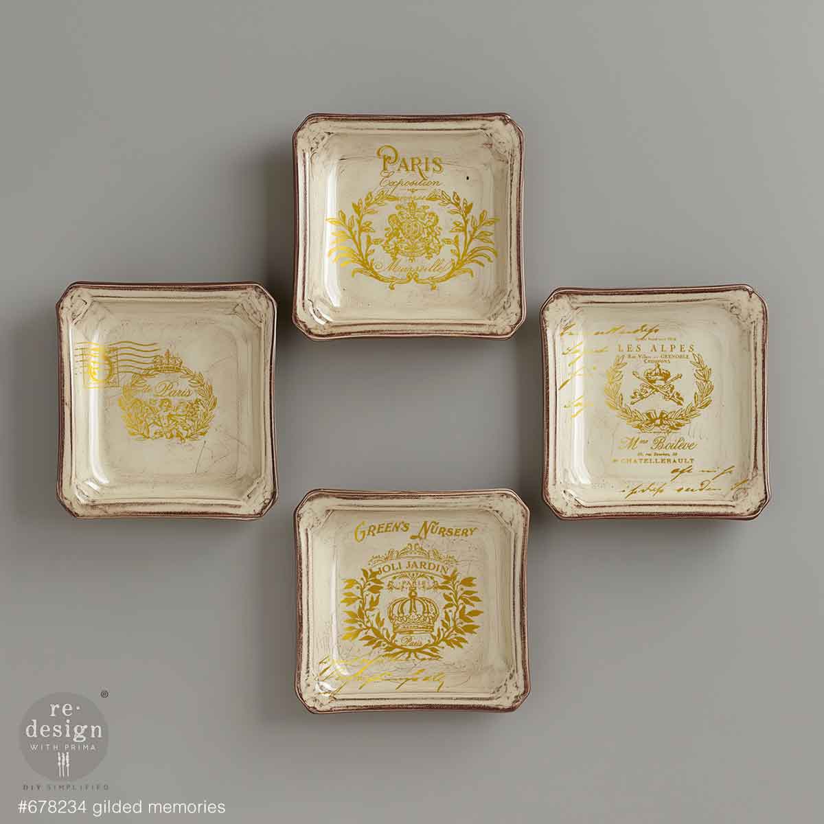 Transferfolien H2O | Redesign Transfer - Gilded Memories - Goldfolie