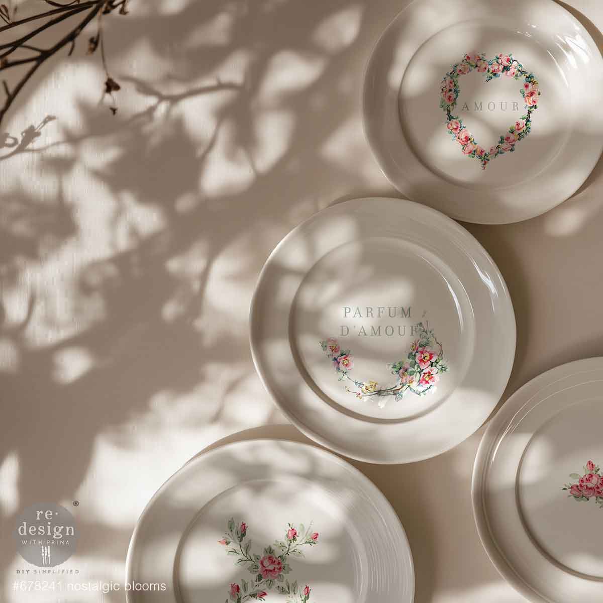 Transferfolien H2O | Redesign Transfer - Nostalgic Blooms