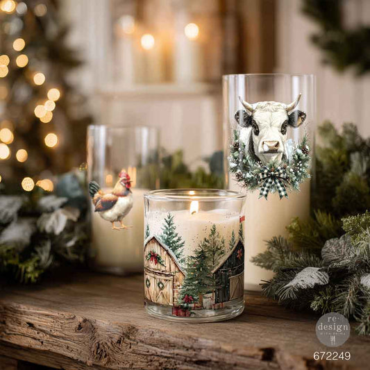 Transferfolien | Redesign Luxe Transfer - Christmas On The Farm