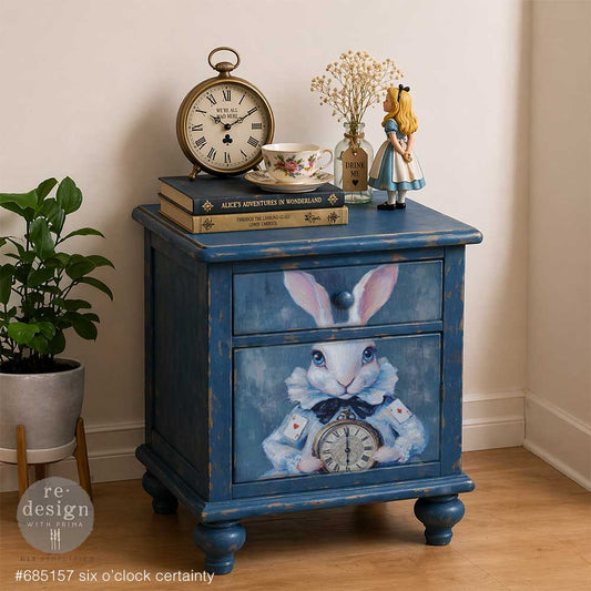 Decoupage Papier | Redesign - Six O'Clock Certainty DIN A3
