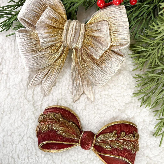 Silikonformen | Redesign - Decor Mould - Vintage Opulence Bow