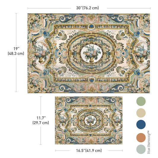 Decoupage Papier | Redesign 2er Set - Serenade In Blue