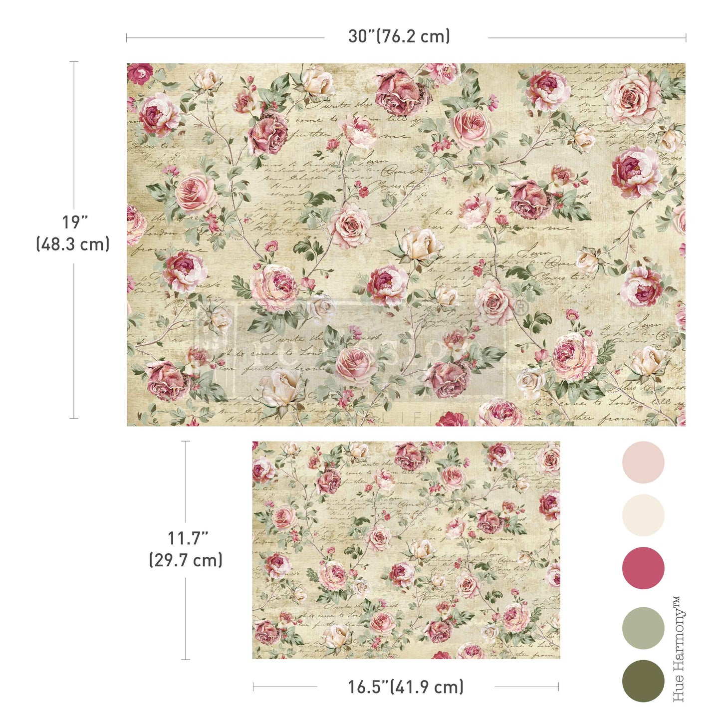 Decoupage Papier | Redesign 2er Set - Timeless Charm